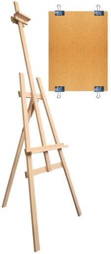 ZESTAW BUKOWA SZTALUGA TRÓJNOŻNA 177CM + RYSOWNICA