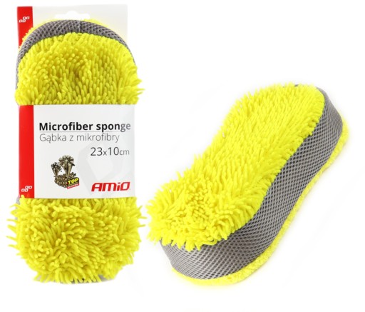 GĄBKA DO MYCIA AUTA SAMOCHODU MIKROFIBRA