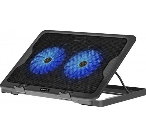 Podstawka chłodząca pod laptopa metalowa 15.6-17'