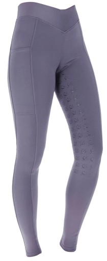 Legginsy jeździeckie ClassicStar, damskie, grafitowy, roz. 40/42, Covallier