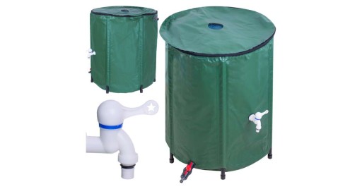 Zbiornik beczka na deszczówkę 250 l (250 litrów)