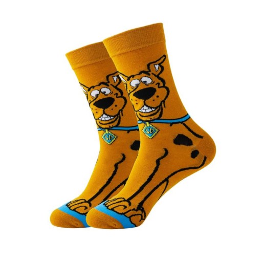 Modne skarpetki z motywem gry Scooby Doo