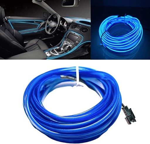 ŚWIATŁOWÓD DO SAMOCHODU AUTA LED LAMPA PASEK 3M