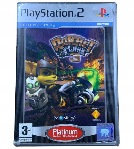 RATCHET & CLANK 3 płyta bdb PS2