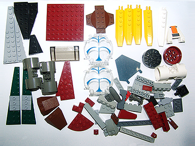 MIX TM51 = 0,15kg LEGO STAR WARS mix części