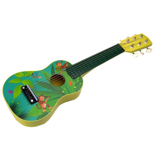 GITARA MAŁPA ŻYRAFA MUZYKA ROZWÓJ ZABAWA INSTRUMENT 67003 BELUGA SPIELWAREN
