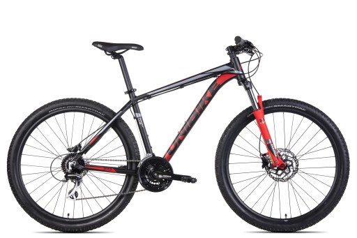 UNIBIKE MISSION koła 29 rama 21 CZARNO-CZERW. 2023