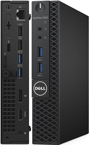 Tani mini komputer PC Dell 3050 Tiny i3 6 gen. 8GB 256GB SSD WIN10