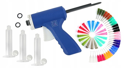DYSPENSER 10ml STRZYKAWKA 3x IGŁA DOZOWNICZA 48szt