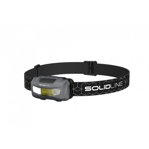 Solidline SH1 Black, latarka czołowa 110 lm