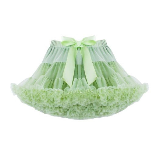 TUTU MEGA PUSZYSTA PETTISKIRT SPÓDNICZKA ZIELONY
