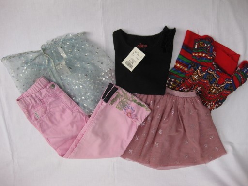 ZESTAW DLA DZIEWCZYNKI ARMANI H&M 4-5/110