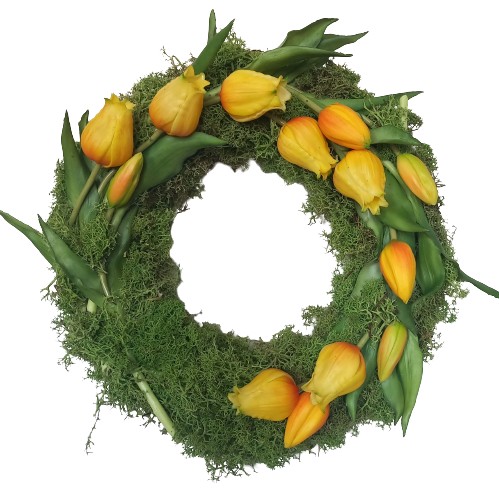 WIANEK WIENIEC NA DRZWI ŚCIANĘ STROIK TULIPANY