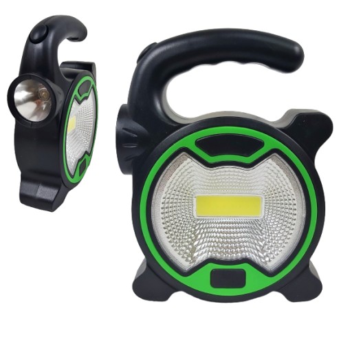 LATARKA LAMPA WARSZTATOWA LED ROBOCZA Z UCHWYTEM