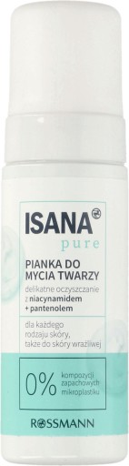 ISANA Pure Pianka do Mycia Twarzy Niacynamid 150ml