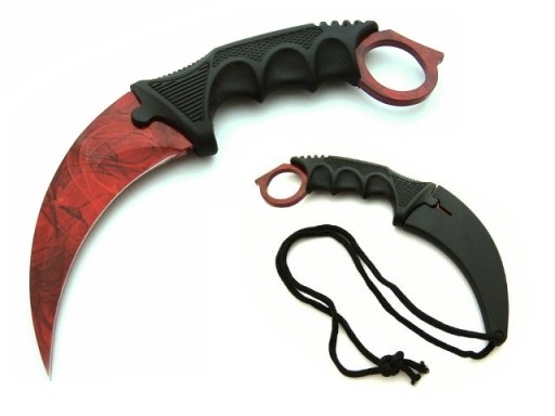 PRAWDZIWY NÓŻ Karambit CS:GO Neck Counter Strike