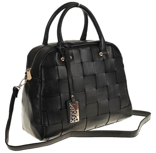 ANTONIO BASILE Torebka Damska listonoszka kuferek AB802238 Black