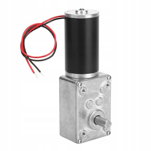 SILNIK Z PRZEKŁADNIĄ ŚLIMAKOWĄ DC 12V 8MM