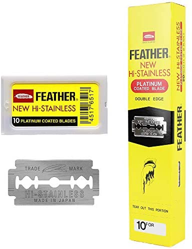 Feather żyletki NEW Hi-Stainless Platinium 200szt