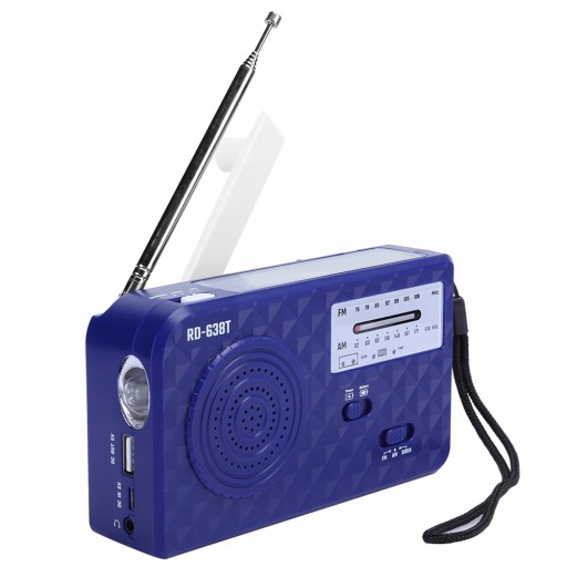 RADIO FM AM AWARYJNE KORBA DYNAMO SOLAR LATARKA