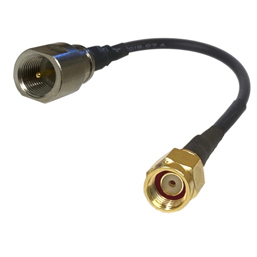 Pigtail FME wtyk / SMA-RP wtyk RG174 20 cm
