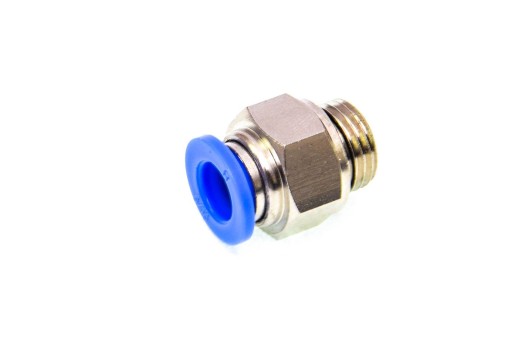ZŁĄCZKA PROSTA WTYKOWA WĄŻ 8MM GWINT 1/4 SPC08-02