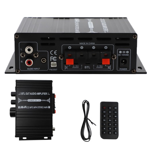PRZENOŚNE WZMACNIACZ RADIO FM BT5.0 WEJŚCIE SD/USB