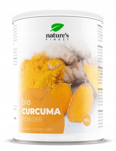 KURKUMA BIO Proszek 150g Nature's finest