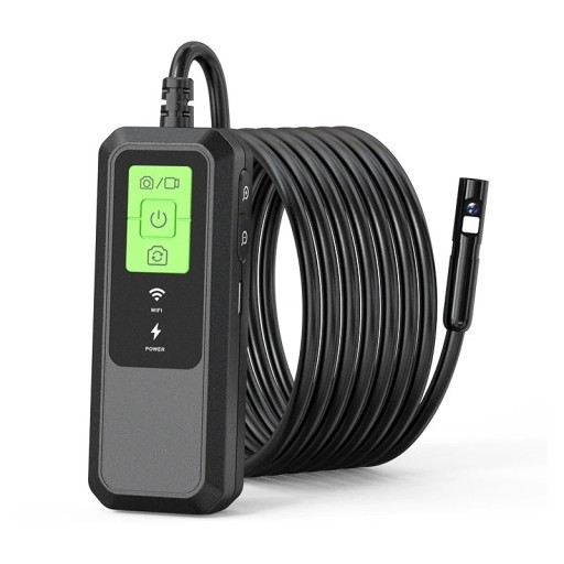 Inskam W600 Wi-Fi Endoskop 7,9 mm, 1440p, podwójna kamera, stały kabel 10 m
