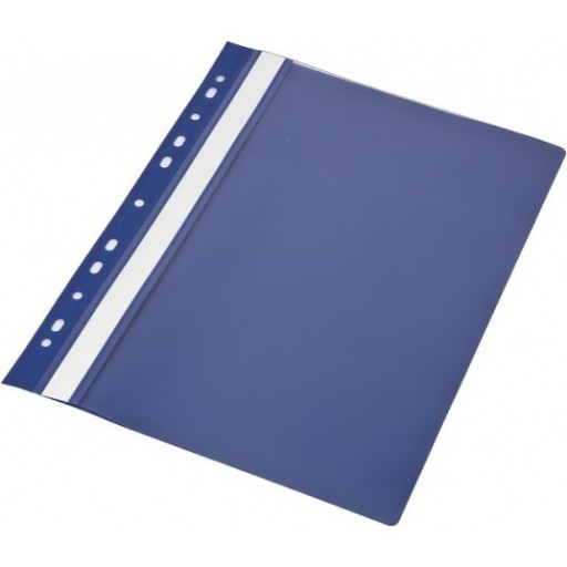 Skoroszyt twardy PVC wpinany A4 granat MyOffice