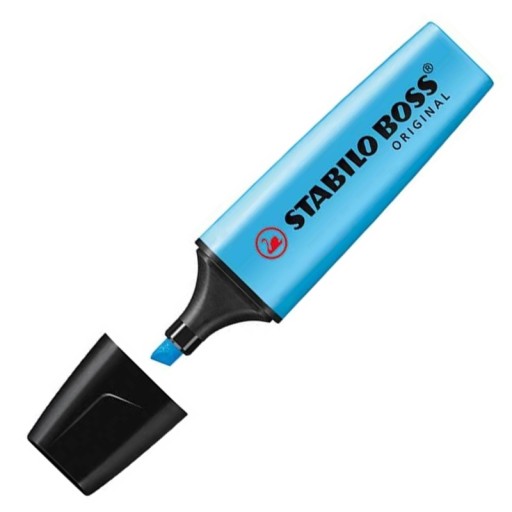 ZAKREŚLACZ DO TEKSTU STABILO BOSS ORIGINAL BLUE