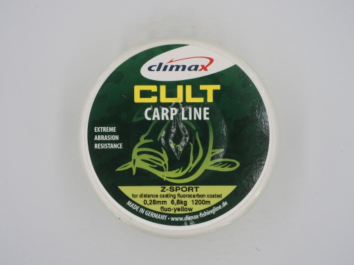 CLIMAX ŻYŁKA KARPIOWA Z-SPORT YELLOW 0,28MM 1200M