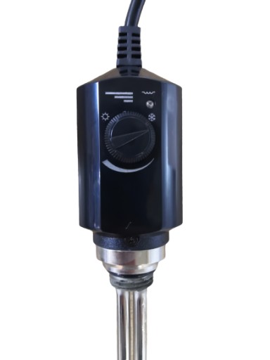 GRZAŁKA ELEKTRYCZNA DO GRZEJNIKA 1200W CZARNA