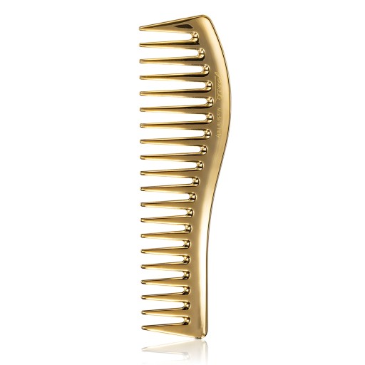 JANEKE WAVY COMB GOLD LINE GRZEBIEŃ DO WŁOSÓW ZŁOTY