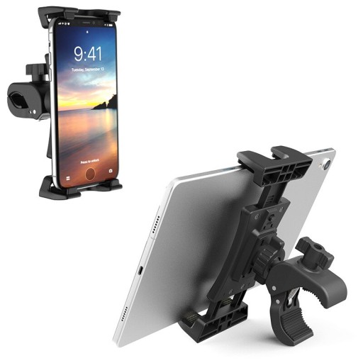 MOCNY UCHWYT TELEFONU TABLETU ROWEROWY MOTOCYKLOWY