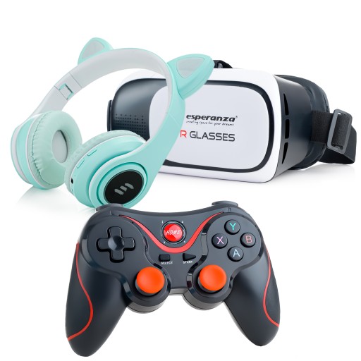 WIRTUALNA RZECZYWISTOŚĆ GOGLE 3D OKULARY VR 360