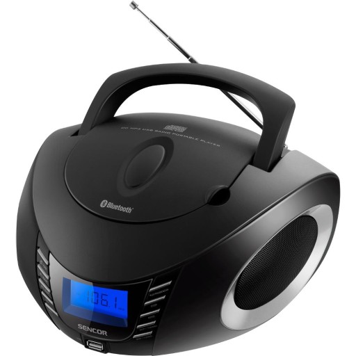 Radioodtwarzacz radio CD USB Bluetooth Sencor SPT 3600BS FM BT MP3 LCD