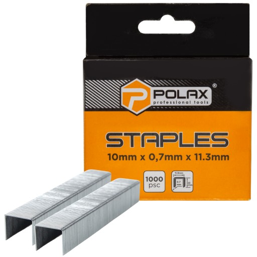 ZSZYWKI TAPICERSKIE typ 53 (530/A) TAKER do TAKERA rozmiar 10mm POLAX
