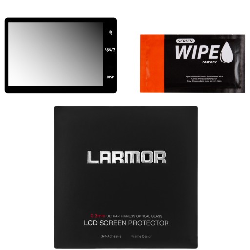 SZKŁO HARTOWANE OSŁONA LCD LARMOR DO NIKON Z50