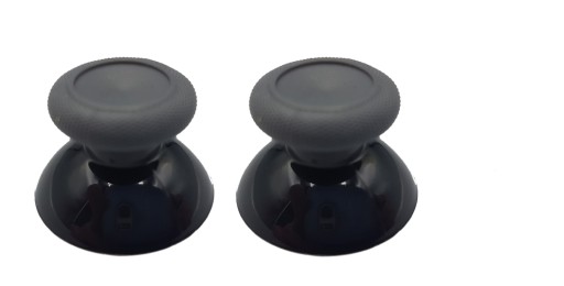 ZESTAW 2X CZARNO-SZARY GRZYBEK GAŁKA NA ANALOG JOYSTICK DO PADA XBOX ONE