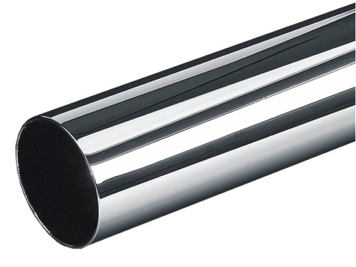 Drążek meblowy chromowany fi 25mm (dł. 50 CM) RURA