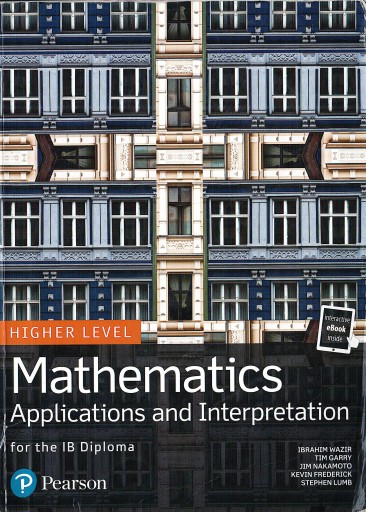 Mathematics Application and Interpetation- Pearson