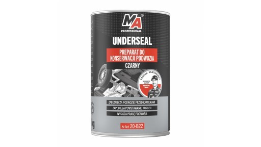 MA PROFESSIONAL - Preparat do konserwacji podwozia 1 kg pędzel