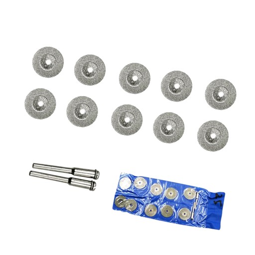 10 sztuk diamentowych tarcz tnących 16mm bez otworów