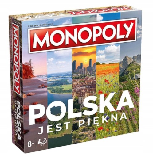 Gra planszowa Monopoly Polska jest piękna