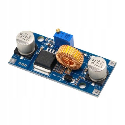 DC-DC XL4015 Regulowany zasilacz 4-38V do 12V 9V