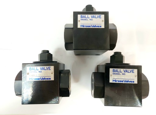 Zawór kulowy Hirose Valves F-HBV-X-T06-1832-103