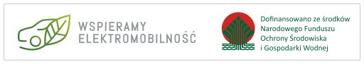 Naklejka Program Mój Elektryk BIAŁE TŁO 45cm