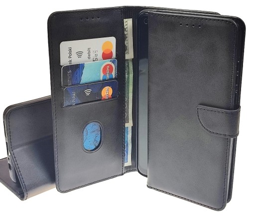 Etui Klapka Kabura Biznes Valett Portfel do OPPO A18 / OPPO A38