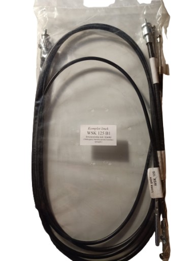 WSK 125 B1 KOMPLET LINEK METALOWE KLAMKI PL